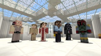 Minecraft
Screenshots von dem »Star Wars Classic Skin Pack«