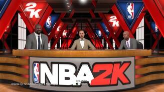 NBA 2K19Vor jedem Match liefern Shaquille O’Neal, Ernie Johnson und Kenny Smith in der Pre-Game-Show witzige Ausblicke auf die Partie.
