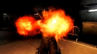 Ninja Gaiden 3Ist die Ninpo-Leiste aufgeladen, wird es Zeit für spektakulären Feuerzauber, ...