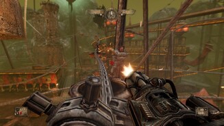 Painkiller: Hell + DamnationIm Looney Park darf natürlich auch die Achterbahn-Fahrt nicht fehlen. Die einzige ungewöhnliche Aktion im Spielverlauf.