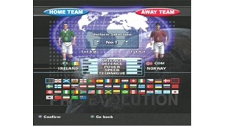 Team Selection Screen