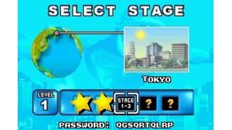 Stage selection screen