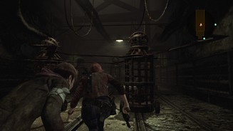 Resident Evil: Revelations 2Nicht nur fiese Mutanten, sondern auch fiese Fallen werden uns im Spielverlauf gefährlich.