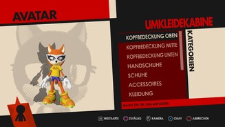 Sonic ForcesEine Maske aus Persona 5, dazu Schuhe und ein Shirt aus Jet Set Radio? Der flexible Charakter-Editor macht´s möglich!