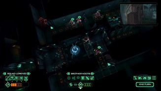 Space HulkIm Overwatch-Modus sichern die Terminatoren auch inaktiv ihre Stellung.
