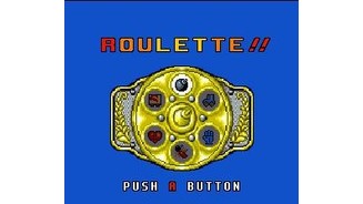 After winning the battle, spin the roulette and press A Button to select a random item!