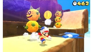Super Mario 3D LandDer Bumerang-Anzug feiert in Super Mario 3D Land sein Debüt.