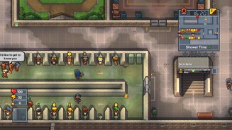 The Escapists 2Unter der Dusche geht’s viel harmloser zu, als wir es uns vorgestellt haben.