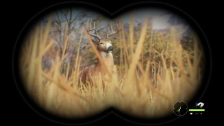 The Hunter: Call of the WildDas scheue Wild ist meist nur mit Fernglas zu entdecken. Das markiert außerdem die Beute und trägt sie auf der Karte ein.