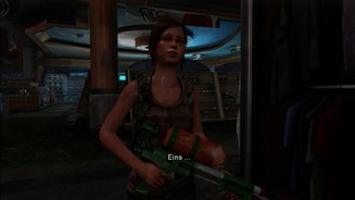 The Last of Us: Left BehindNein, mit der Wasserpistole wird Ellie wohl keine Pilzmutanten unter die Erde bringen!