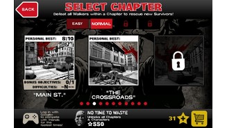 The Walking Dead: Assault
In den Missionen stehen zahlreiche, aus den Comics und der Serie bekannte Schauplätze zur Verfügung