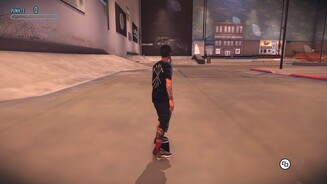 Tony Hawks Pro Skater 5 - Bilder aus der Xbox One-VersionLange Ladepausen, Clippingfehler und wie in diesen Bilder spät nachgeladene Texturen lassen das Spiel unfertig und schlampig wirken.