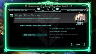 Transistor… und dezent humorvolle Infostationen spucken mehr oder weniger hilfreiche Infos zur Welt von Transistor aus.