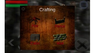 Trapped in the ForestMit den gesammelten Ressourcen hat der Spieler dann Zugriff auf ein überschaubares Crafting-System.