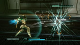 Zone of the Enders: The 2nd Runner MARS - Screenshots aus dem Remaster für PC und PS4 - Wenn die Zielerfassung einmal funktioniert, machen die Kämpfe wirklich Spaß. Aber sie vertut sich oft und es wird so zum Durcheinander.