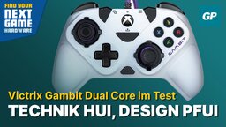 Victrix Gambit Dual Core Controller im Test: Hohe Präzision kaschiert Design-Schwächen