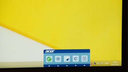Acer XG270HU - Monitormenü