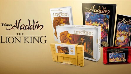 Aladdin- + König der Löwen-Remaster erscheinen als echte Retro-Module