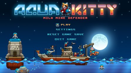 Aqua Kitty: Milk Mine Defender - Screenshots