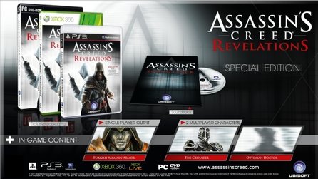 Assassins Creed: Revelations - Übersicht über erhältliche Editionen und Inhalte