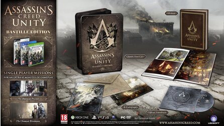 Assassins Creed Unity - Die Collectors Editions in der Übersicht