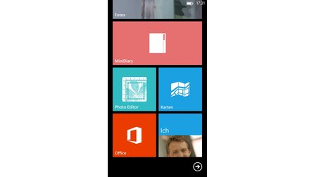 Samsung Ativ S - Screenshots von Windows Phone 8