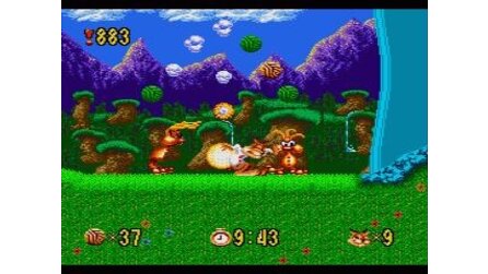 Bubsy in: Claws Encounters of the Furred Kind Sega Mega Drive