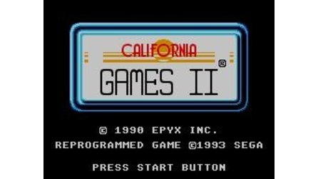 California Games II Sega Master System