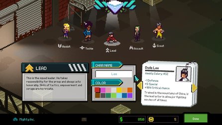 Chroma Squad - Screenshots