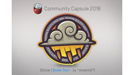 Counter-Strike: Global Offensive - Community Capsule 2018: Alle Sticker