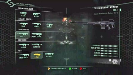 Crysis 2 - Multiplayer-Trailer zu den Waffen-Upgrades