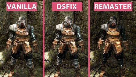 Dark Souls - Original gegen DSfix und Remaster im Grafikvergleich