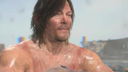 Teaserbild für Dieser Schlingel: In Death Stranding 2 guckt Hideo Kojima dem ahnungslosen Sam beim Nacktbaden zu und das ist der Beweis