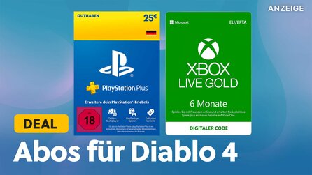 Diablo 4 auf PS5 und Xbox nur mit Abo spielbar - Jetzt PS Plus und Xbox Live Gold kaufen