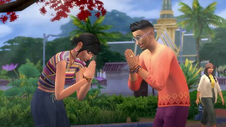 Neue Sims 4-Erweiterung angekündigt: In For Rent dreht sich alles um thailändische Köstlichkeiten und chaotische Mehrfamilienhäuser