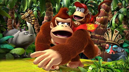 Donkey Kong Country Returns 3D im Test - King Donkey Kong