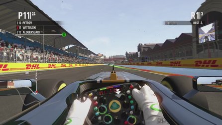 F1 2011 - Test-Video zur Formel-1-Simulation