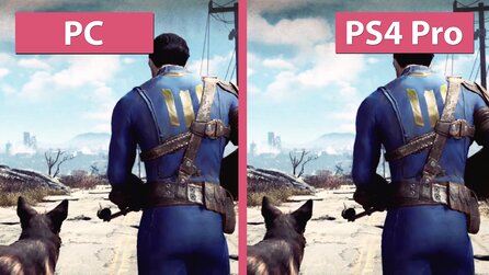 Fallout 4 - PC gegen PS4 Pro im Vergleichs-Video