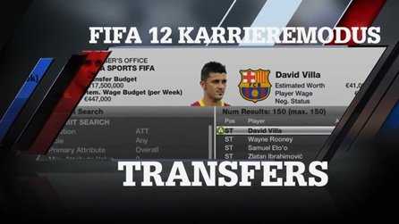 FIFA 12 - Karrieremodus: Die Transfers im Blickpunkt