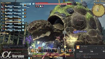 Final Fantasy 14 Online: A Realm Reborn - Ingame-Szenen: Levelquests und Party Combat nach dem Reboot