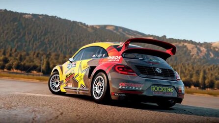 Forza Horizon 2 - Phil Spencer fährt Rally und DLC-Wagen VW Beetle im Trailer