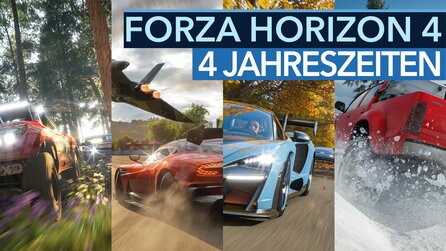 Forza Horizon 4 - Video: Frühling, Sommer, Herbst und Winter im Renn-Vergleich