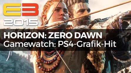 Gamewatch - Horizon: Zero Dawn - Video-Analyse: PS4-Grafik-Hammer von den Killzone-Machern