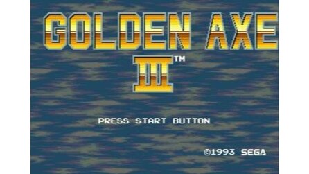 Golden Axe III Sega Mega Drive