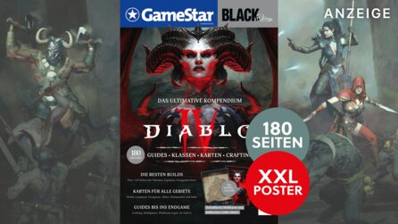 Jetzt am Kiosk – Die höllisch gute GameStar Black Edition zu Diablo 4: diabolisch dick! [Anzeige]