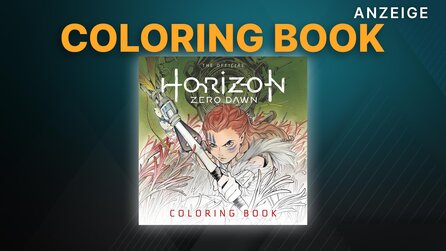 Malen statt Gaming: Jetzt das Horizon Zero Dawn Coloring Book kaufen