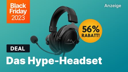 Stylish, komfortabel und jetzt fast um die Hälfte reduziert: Das HyperX Cloud 2 Gaming-Headset im Black Friday Angebot