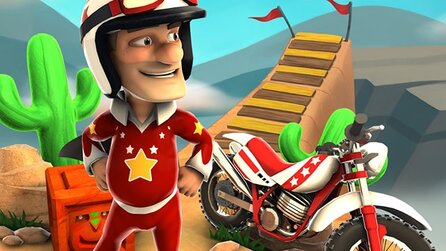 Joe Danger im Test - Hilfe, die Bremse fehlt!