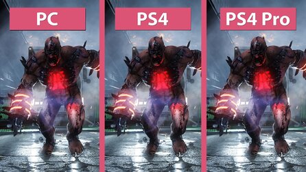 Killing Floor 2 - PC gegen PS4 Pro und PS4 im Grafik-Vergleich