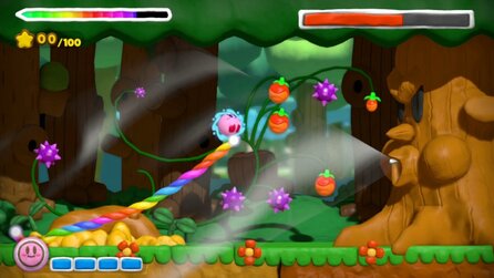 Kirby and the Rainbow Curse - Screenshots